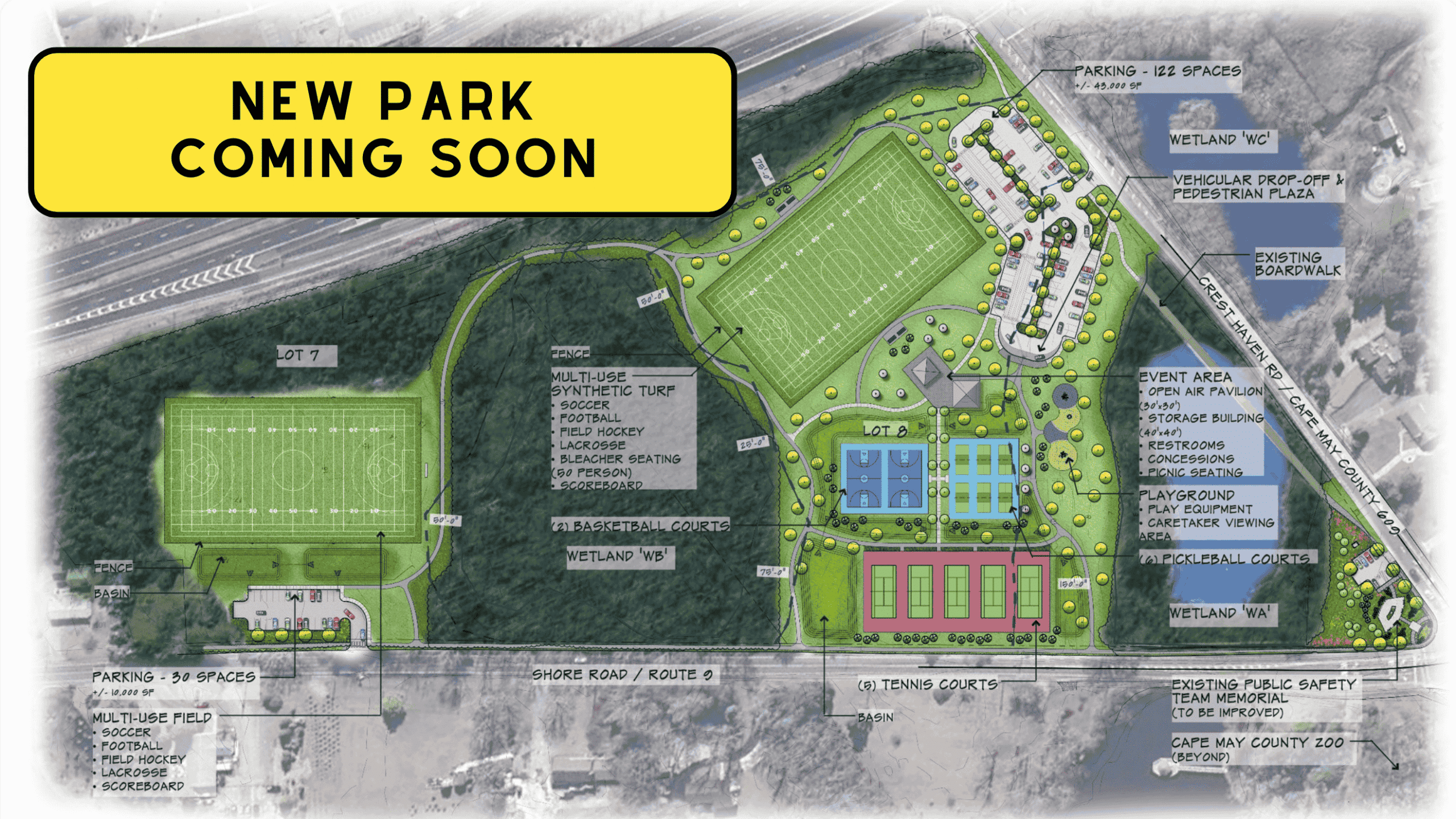 Exciting Updates for County Park East in Cape May County!