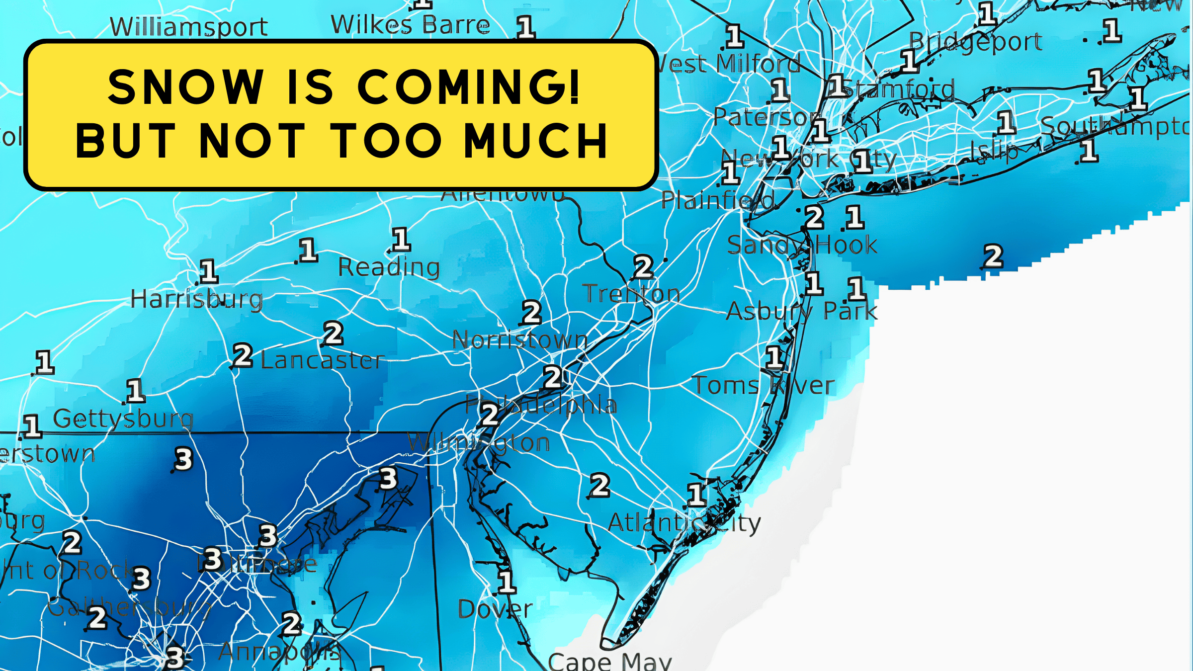 Get Ready for Snow in South Jersey This Weekend!