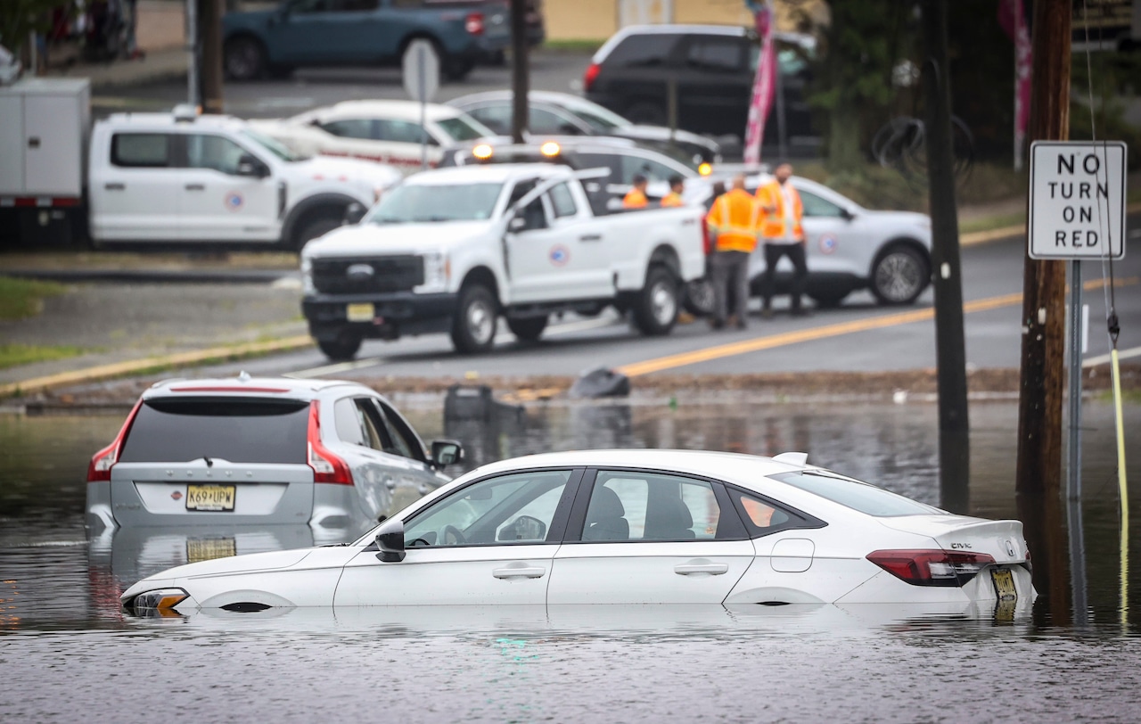 Flash Flood Chaos: New Jersey Hit with Torrential Rain