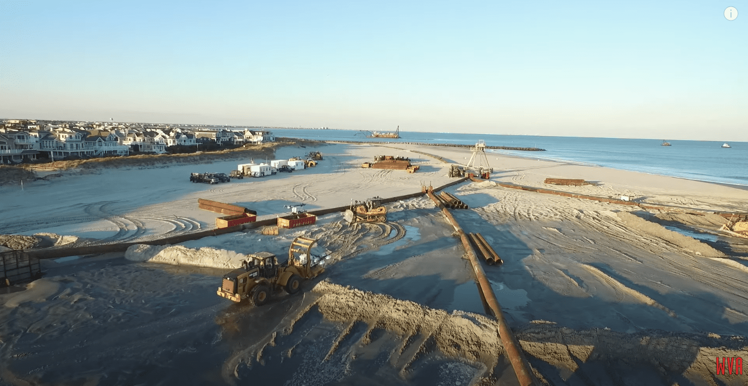 Shoring Up Sea Isle City: Beach Replenishment Project in Full Swing