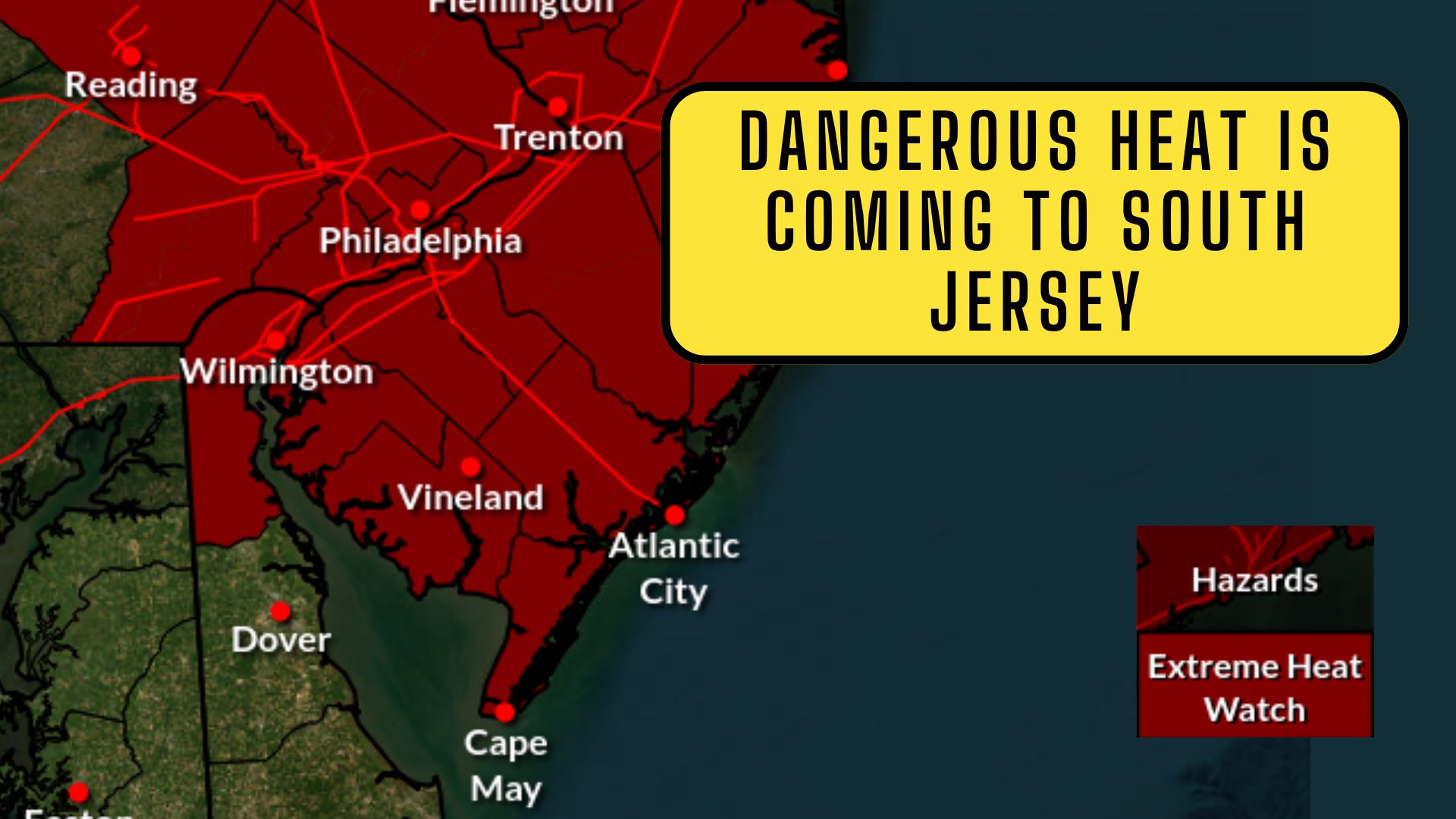 Prepare for Sizzling Temperatures in South Jersey