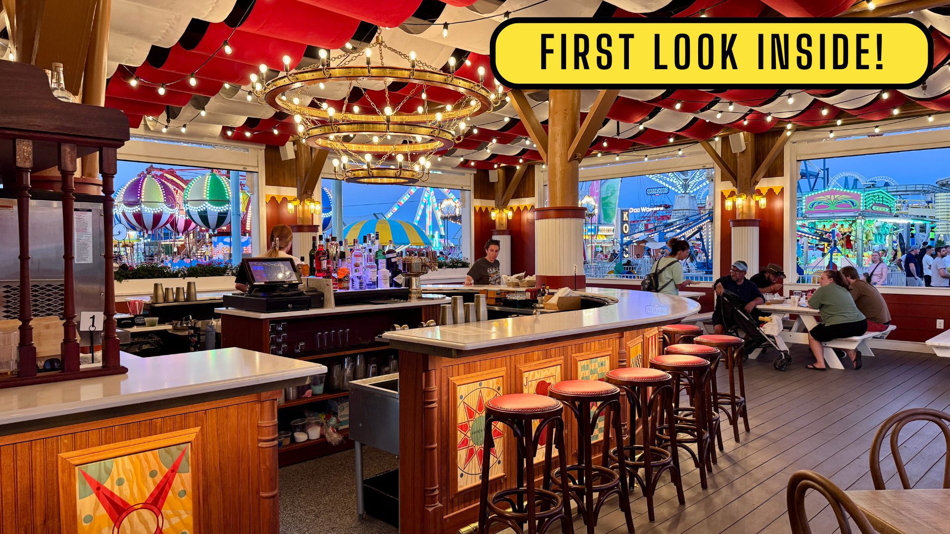 Jack’s Bar at Morey’s Piers: A Vibrant Tribute to Wildwood History