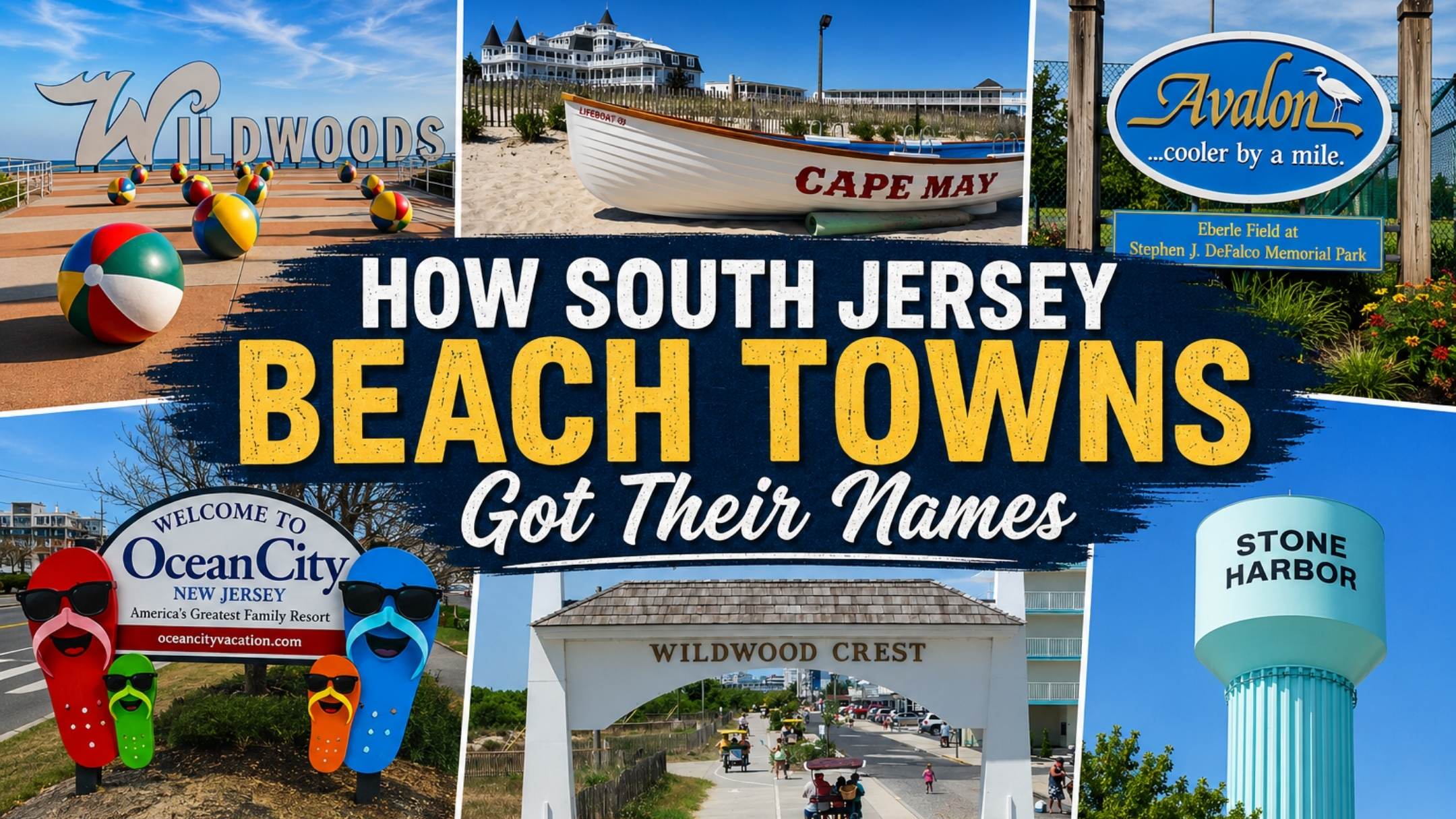 Unveiling the Origins of South Jersey’s Beach Town Names