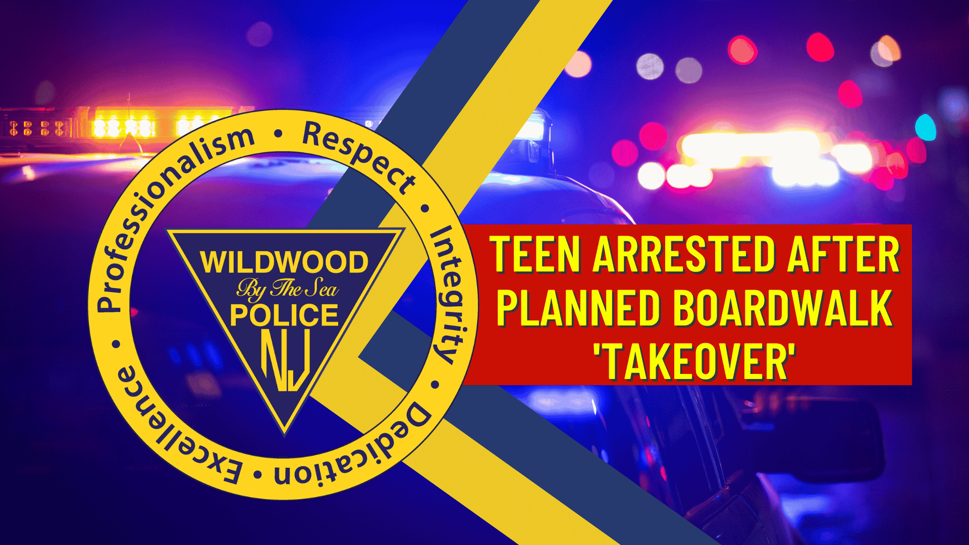 Pennsylvania Teen Arrested in Wildwood Boardwalk ‘Takeover’