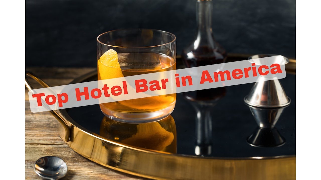 The Brown Room at Congress Hall Voted as Best Hotel Bar in the Nation