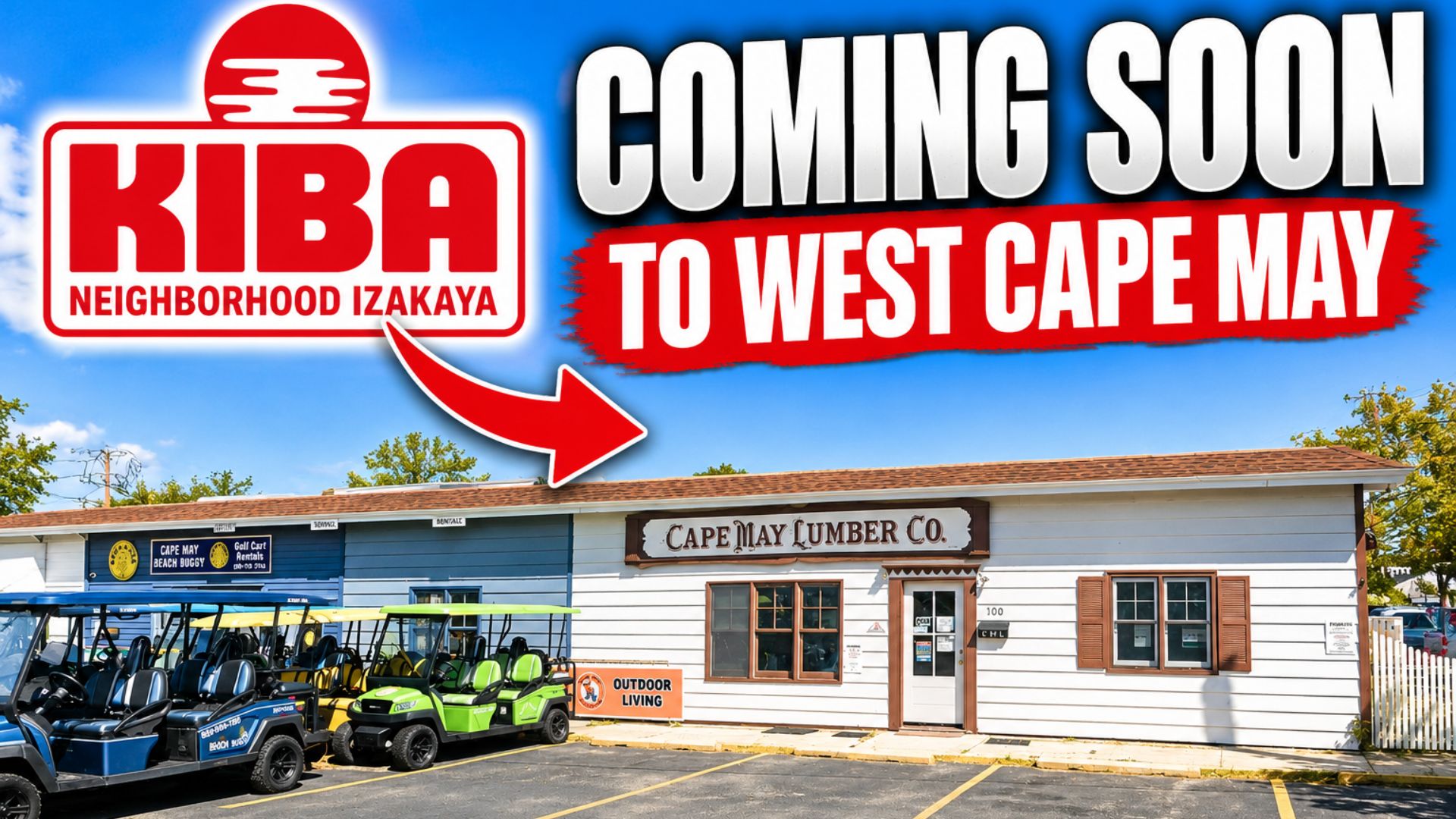 Exciting News: Kiba Cape May – A New Japanese Restaurant Opening Soon!