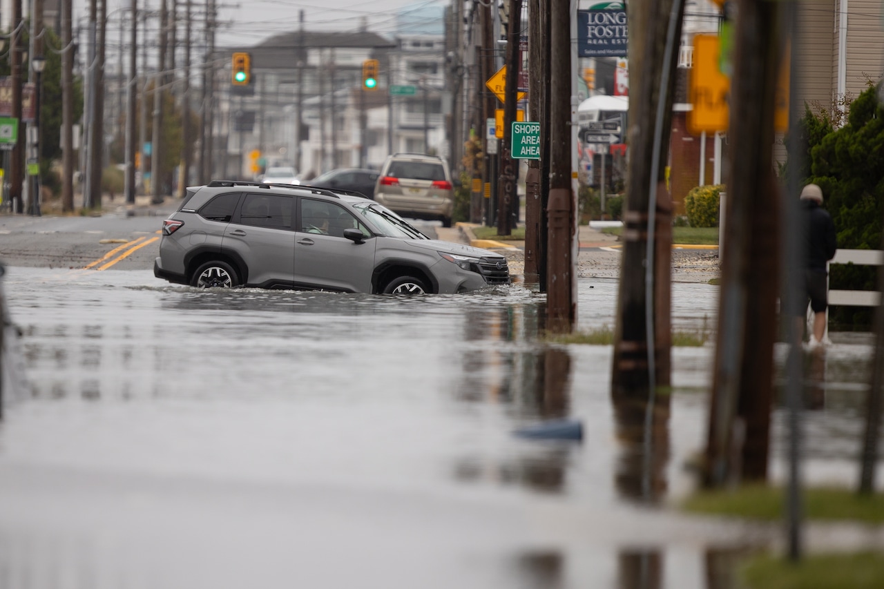 Severe Weather Hits Jersey Shore: Road Closures and Beach Erosion Reported