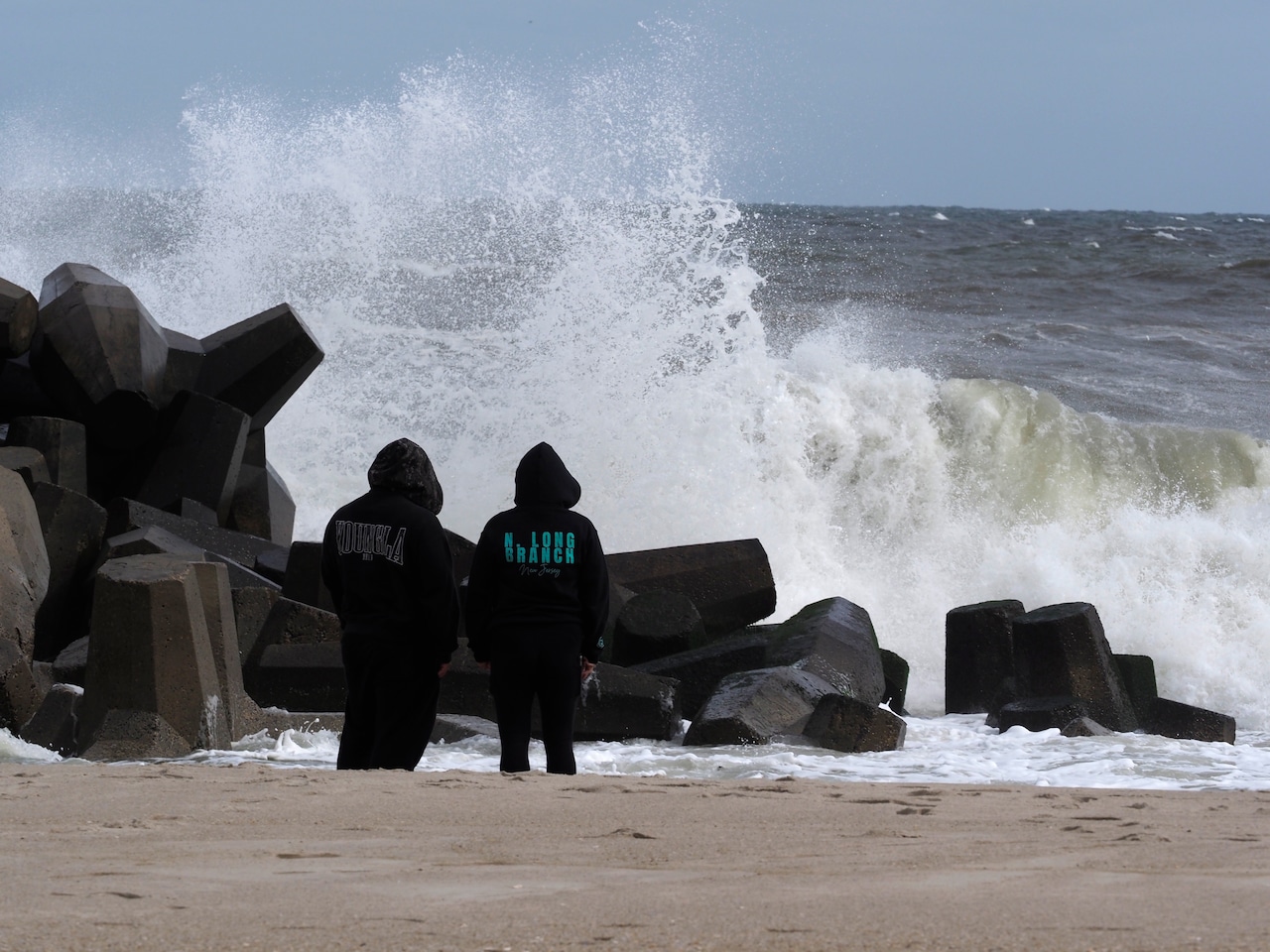 Incoming Storm: Nor’easter Approaching Jersey Shore with High Winds and Flooding
